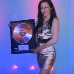 Little gold cocktail dress